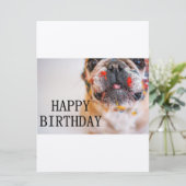 フレンチの誕生日 招待状 (スタンド正面)