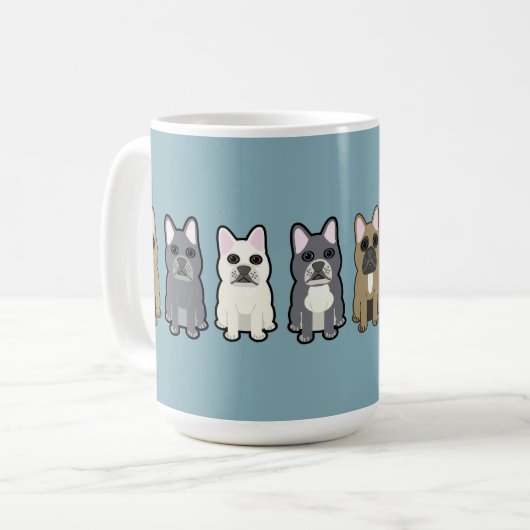 フレンチィフレンド コーヒーマグカップ (正面左)