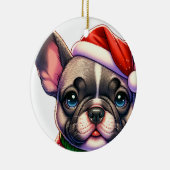 フレンチエの愛犬 セラミックオーナメント (右)