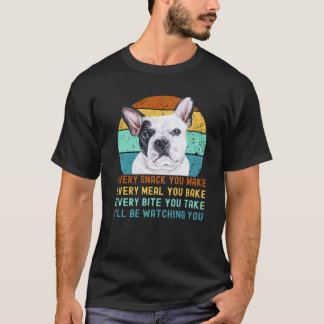 フレンチエフランスのやブルドッグの犬 Tシャツ