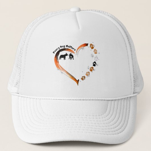 フレンチエーすべての犬の問題ゴールデンハートペットの足 キャップ (正面)