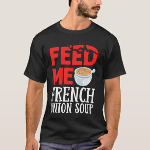 フレンチオニオンスープのレシピミックスボウル 日本のチーズ Tシャツ