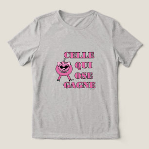 フレンチガーリーピッグと「勇気ある者勝つ」 トライブレンドTシャツ