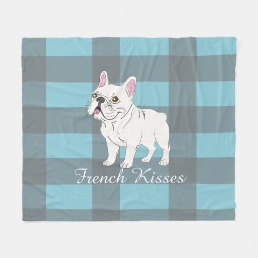フレンチキス フリースブランケット (正面(横))