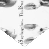 フレンチキハッピー顔 テーブルクロス (アングル)