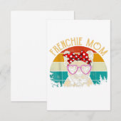 フレンチキマママラバーギフトヴィンテージレトロスタイル 出欠カード (正面/裏面)