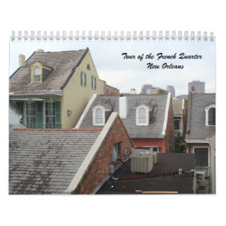 フレンチクォーター- 2010カレンダーの旅行 カレンダー