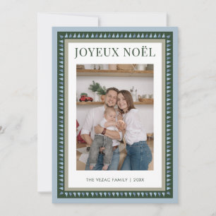 フレンチクリスマスのモダンなフォトギフト「Joyeux Noel」 シーズンカード