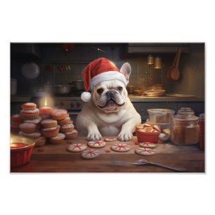 フレンチクリスマスクッキーフェスティバルホリデイ フォトプリント