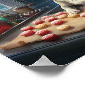 フレンチクリスマスクッキーフェスティバルホリデイ ポスター (角)