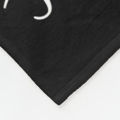 フレンチクリスマスブフランスのルドッグクリスマスパーティー1 フリースブランケット (角)