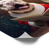 フレンチスクリスマスカロリングフェスティバルホリデイ ポスター (角)