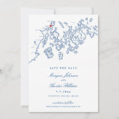 フレンチズポイントストクトン春メンズ結婚ズ セーブザデート (正面)