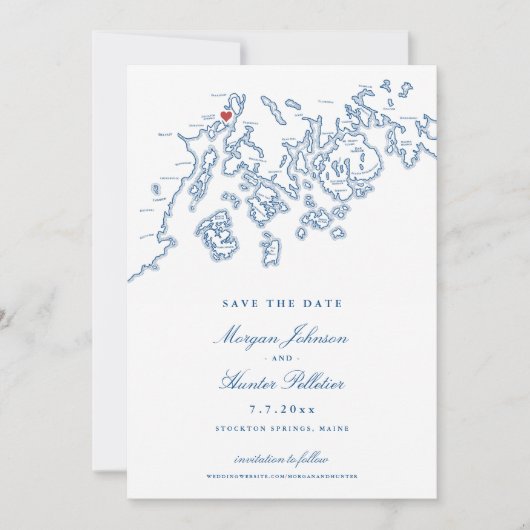 フレンチズポイントストクトン春メンズ結婚ズ セーブザデート (正面)