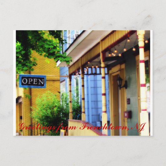 フレンチタウン ポストカード (正面)