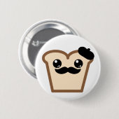 フレンチトースト 缶バッジ (正面&裏面)