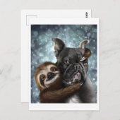 フレンチハグだ！ ポストカード (正面/裏面)