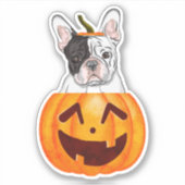 フレンチハロウィンステッカー シール (正面)