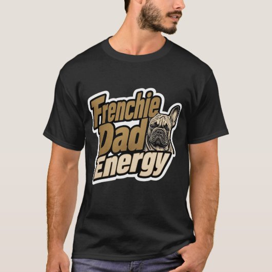 フレンチパパ エネルギー Tシャツ (正面)