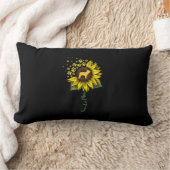 フレンチヒマワリフランスのマブルドッグ恋人ギフト ランバークッション (ブランケット)