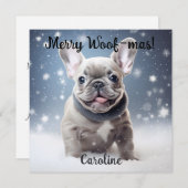 フレンチブリス霜の降りたカスタマイズ可能 (正面/裏面)