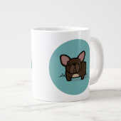 フレンチブリンドル ジャンボコーヒーマグカップ (正面右)