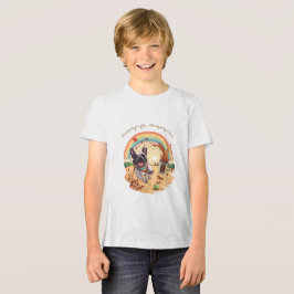 フレンチブルドッグとコーヒーの飛沫 – パウズ、 トライブレンドTシャツ
