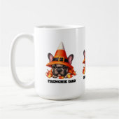 フレンチブルドッグのかわいいハロウィンお菓子コスチューム コーヒーマグカップ (左)
