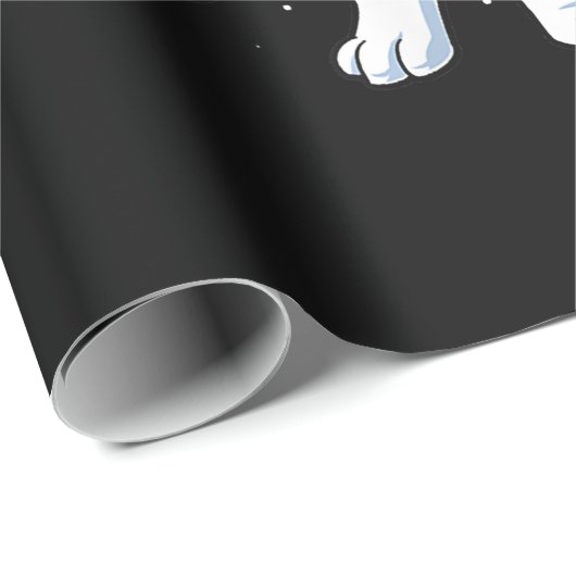 フレンチブルドッグのウェイトリフティング面白いデッドリフトジム ラッピングペーパー (ロールコーナー)