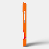フレンチブルドッグのサングラスイラスト Case-Mate iPhoneケース (裏面 / 左)