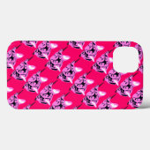 フレンチブルドッグのシルエット Case-Mate iPhoneケース (裏面 (横))