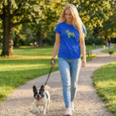 フレンチブルドッグのシルエット Tシャツ