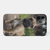フレンチブルドッグのスローピロー Case-Mate iPhoneケース (裏面(横))