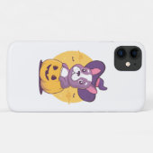 フレンチブルドッグのハロウィン Case-Mate iPhoneケース (裏面(横))