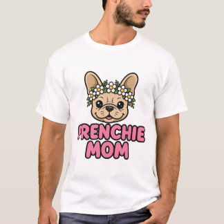 フレンチブルドッグのママTシャツ Tシャツ