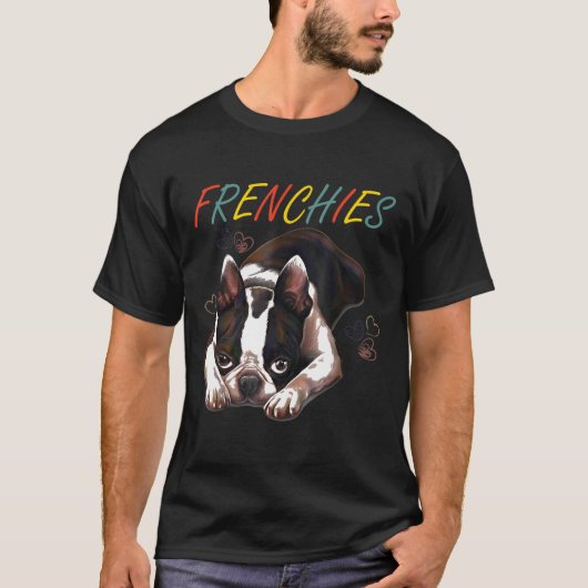 フレンチブルドッグの愛称 Tシャツ (正面)