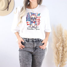 フレンチブルドッグの母国愛あふれるUSAフラグ