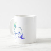 フレンチブルドッグの男の子 コーヒーマグカップ (正面左)