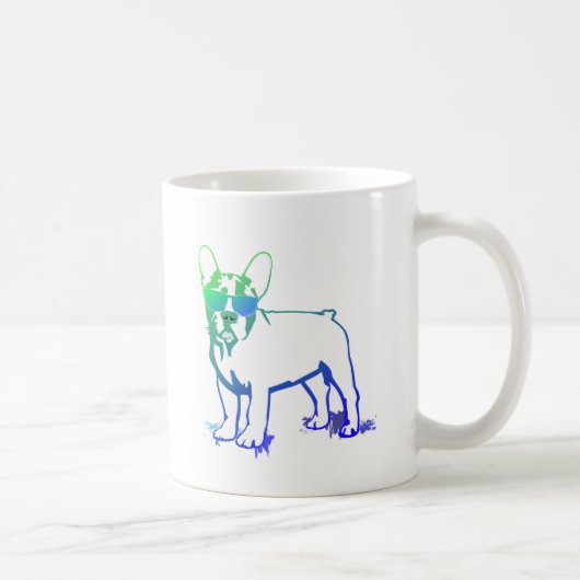 フレンチブルドッグの男の子 コーヒーマグカップ (右)