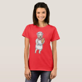 フレンチブルドッグパン屋 Tシャツ (正面フル)