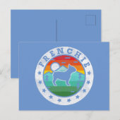 フレンチブルドッグママパパ シーズンポストカード (正面/裏面)