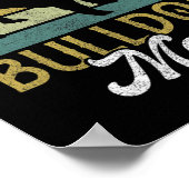 フレンチブルドッグママ ポスター (角)