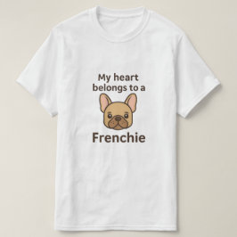 フレンチブルドッグ大好き♥ – かわいいフレンチブルドッグ Tシャツ