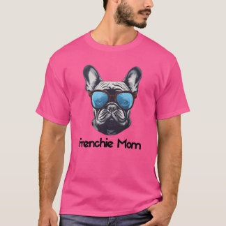 フレンチブルドッグ好きなママのための面白いフレンチブルドッググッズ ヴィンテージ Tシャツ