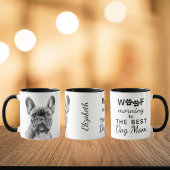 フレンチブルドッグ好きな愛犬家ママ マグカップ