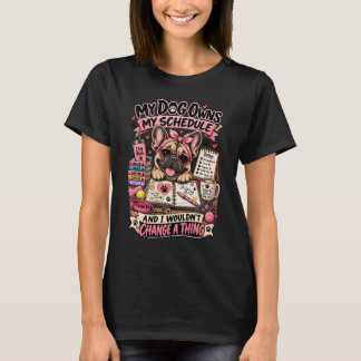 フレンチブルドッグ好きな犬ママのための面白いTシャツギフト Tシャツ
