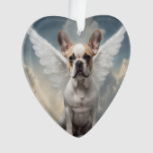 フレンチブルドッグ追悼記念品 オーナメント (正面)