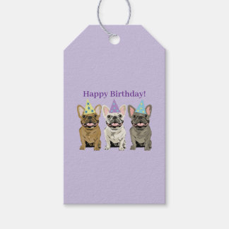 フレンチブルドッグ お誕生日おめでとう! ギフトタグ