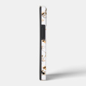 フレンチブルドッグ オレンジ柄 Case-Mate iPhoneケース (裏面 / 右)
