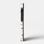 フレンチブルドッグ オレンジ柄 Case-Mate iPhoneケース (裏面 / 左)